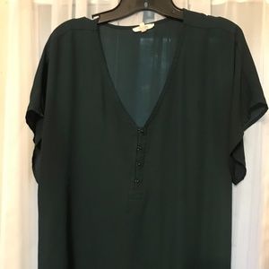 Maurices Green Top Size 1